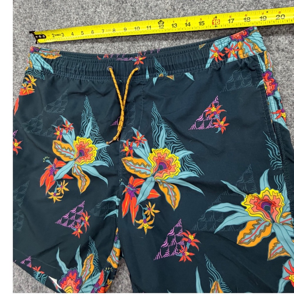 Billabong Sundays Layback Floral Board Shorts Black Mens Large Swim Trunks 7in - Picture 6 of 6